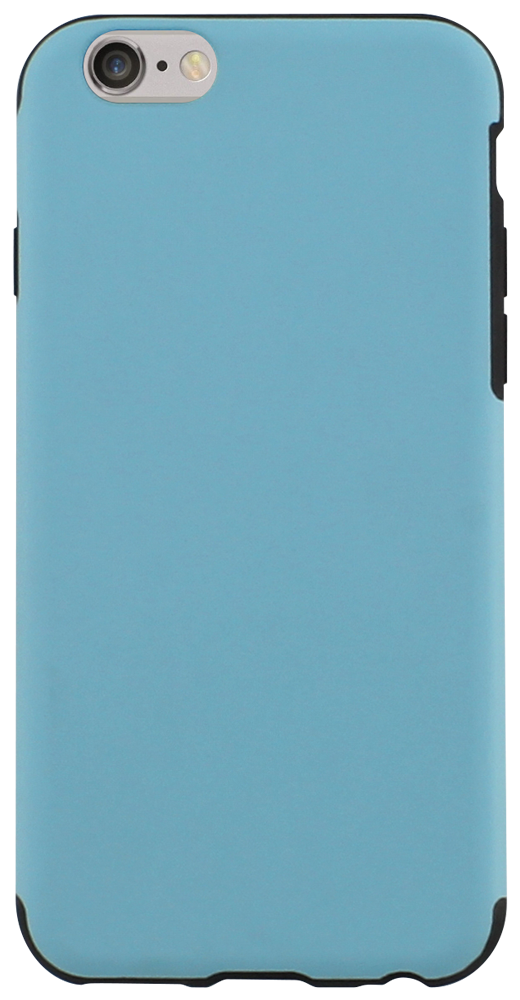 Apple iPhone 6S szilikon tok bőrhatású babakék