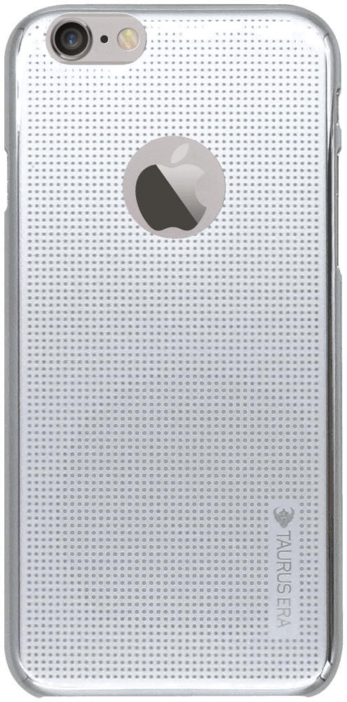 Apple iPhone 6 kemény hátlap gyári TAURUS ERA logó kihagyós ezüst
