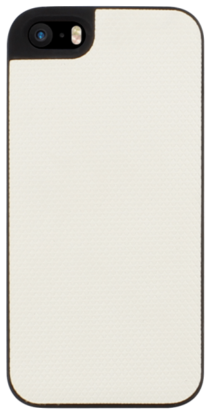 Apple iPhone 5S szilikon tok rombusz mintás fekete/fehér