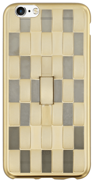 Apple iPhone 6 szilikon tok ujjra húzható szilikon arany