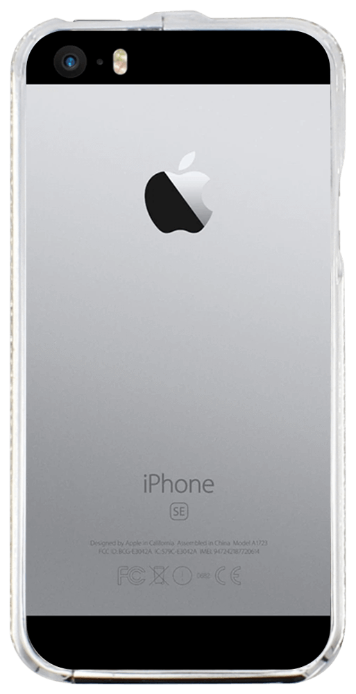 Apple iPhone 5S bumper strasszköves ezüst