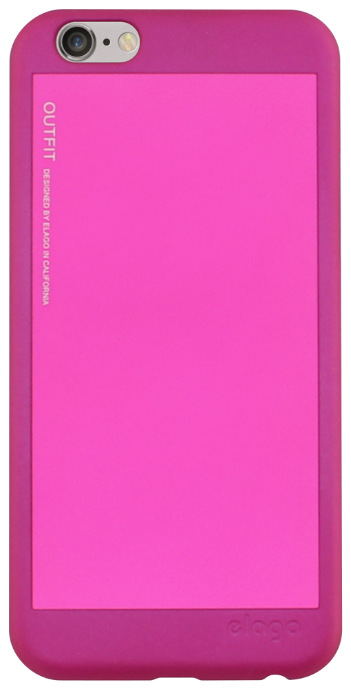 Apple iPhone 6 kemény hátlap fém hátlappal rózsaszín