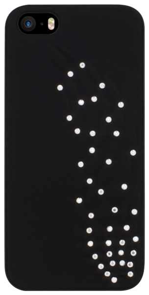 Apple iPhone SE (2016) kemény hátlap 3D mintás fekete