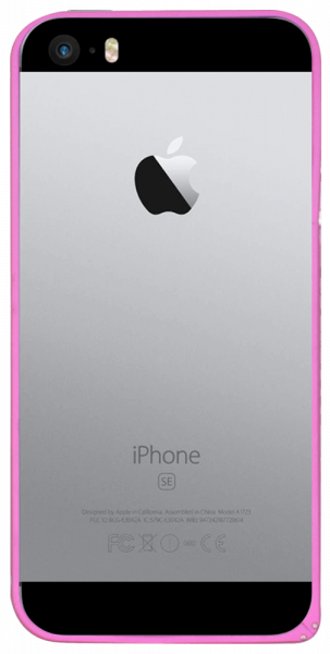 Apple iPhone 5S bumper strasszköves rózsaszín