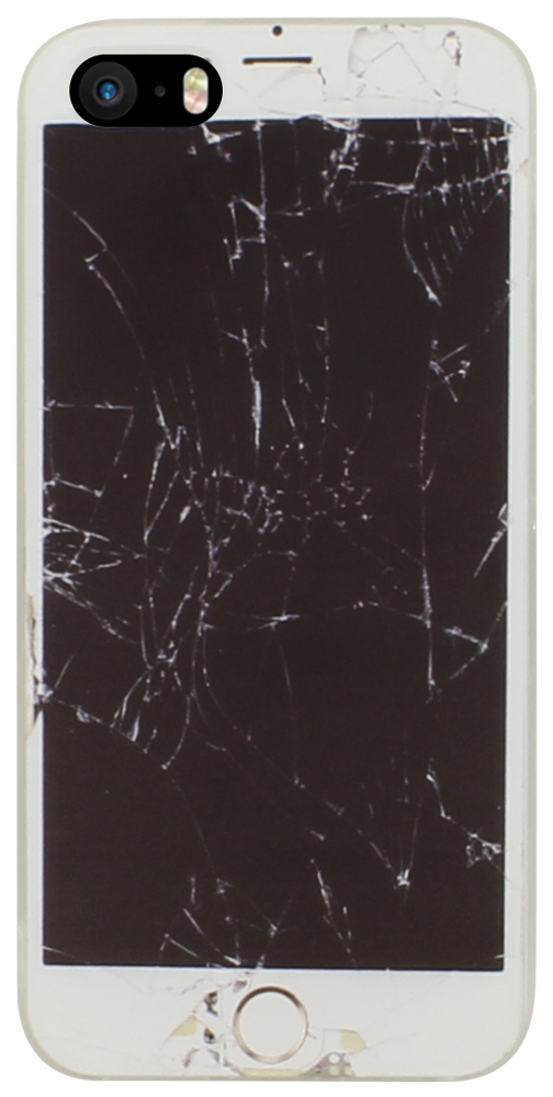 Apple iPhone 5S kemény hátlap törött kijelző minta
