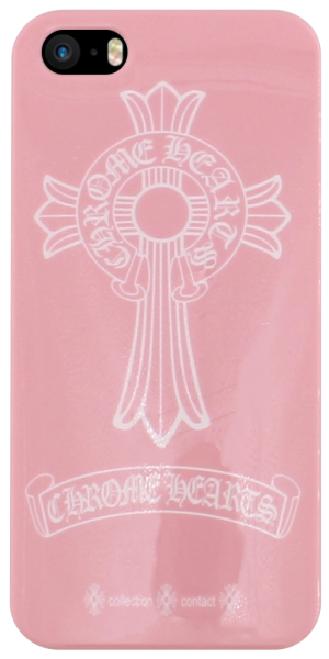 Apple iPhone SE (2016) kemény hátlap fehér mintával rózsaszín