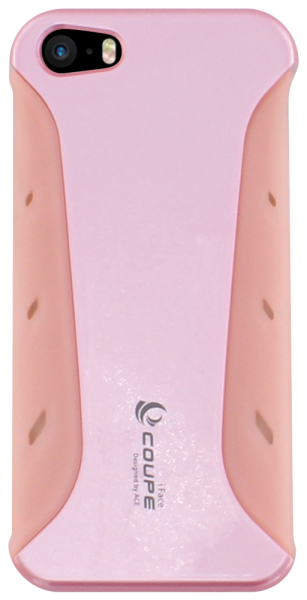 Apple iPhone SE (2016) kemény hátlap szilikon belső rózsaszín