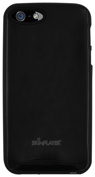 Apple iPhone 5 kemény hátlap szilikon betét fekete