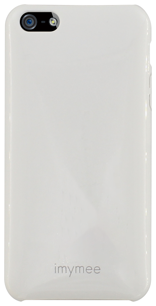 Apple iPhone 5 kemény hátlap gyári imYmee íves fehér