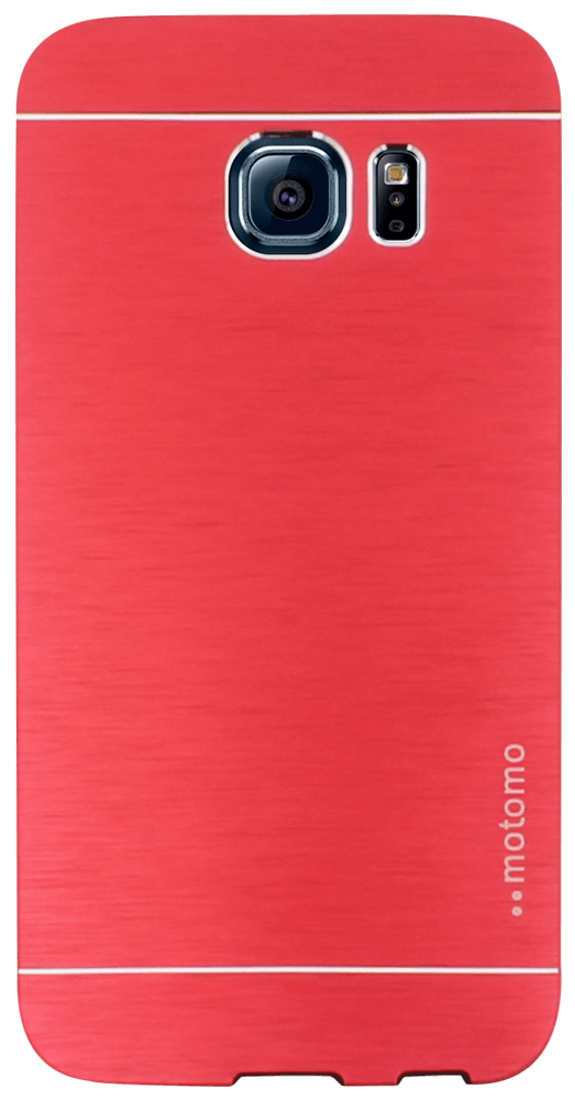 Samsung Galaxy S6 EDGE kemény hátlap gyári MOTOMO piros/fekete