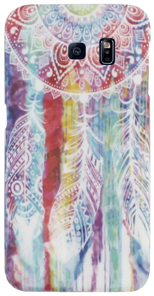 Samsung Galaxy S6 EDGE szilikon tok, álomcsapda mintás, színes