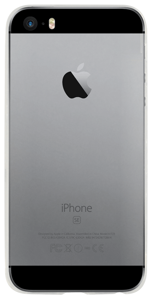 Apple iPhone SE (2016) szilikon tok átlátszó