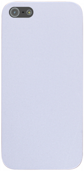 Apple iPhone 5 kemény hátlap lilán csillogó fehér