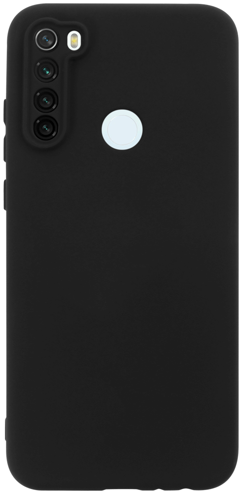Xiaomi Redmi Note 8T szilikon tok kameravédővel matt fekete