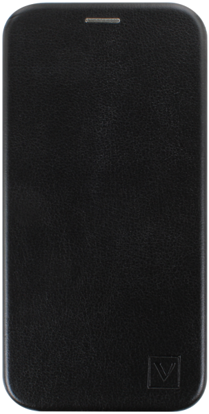 Apple iPhone 14 Plus lenyíló mágneses flipes bőrtok prémium minőség fekete