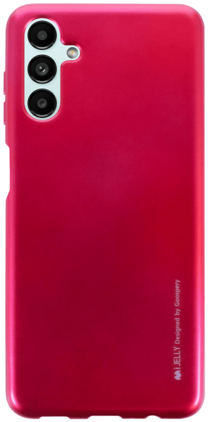 Samsung Galaxy A04s (SM-A047F) szilikon tok gyári MERCURYCASE fémhatású rózsaszín