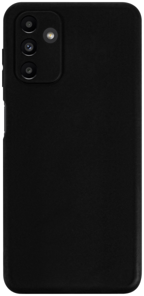 Samsung Galaxy A04s (SM-A047F) szilikon tok kameravédővel matt fekete