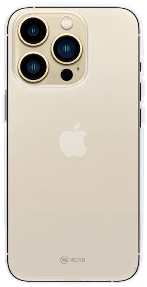 Apple iPhone 14 Pro szilikon tok gyári ROAR átlátszó