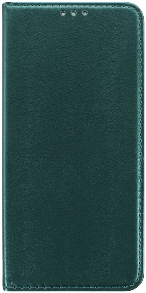 Huawei Nova 10 oldalra nyíló flipes bőrtok asztali tartó funkciós sötétzöld