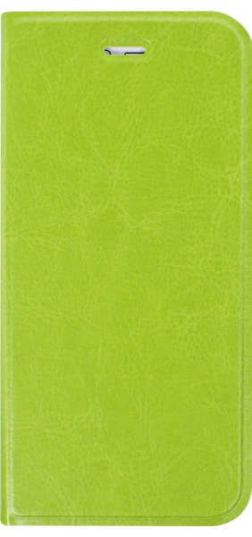 Apple iPhone 6 oldalra nyíló flipes bőrtok asztali tartó funkciós zöld