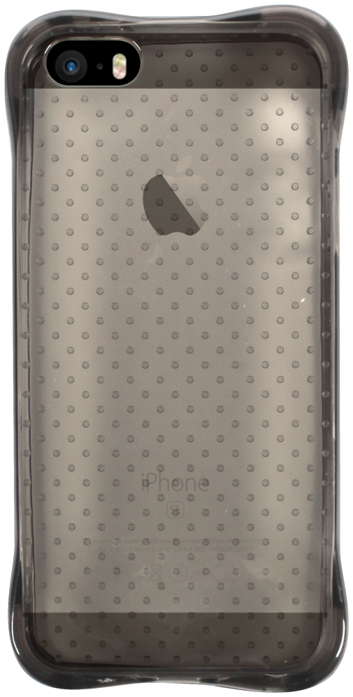 Apple iPhone SE (2016) ütésálló tok légpárnás sarok füstszínű