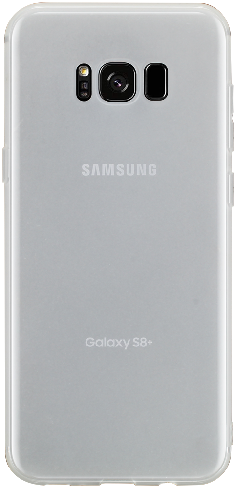 Samsung Galaxy S8 Plus (G955) szilikon tok matt tejfehér
