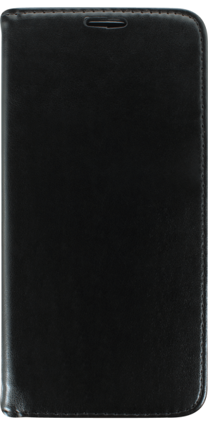 Huawei Y7 Prime 2017 oldalra nyíló flipes bőrtok asztali tartó funkciós fekete