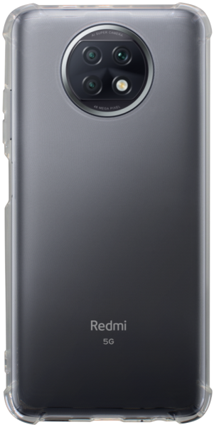Xiaomi Redmi Note 9T szilikon tok közepesen ütésálló légpárnás sarok átlátszó