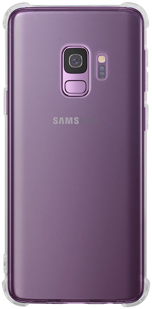 Samsung Galaxy S9 (G960) szilikon tok közepesen ütésálló légpárnás sarok átlátszó
