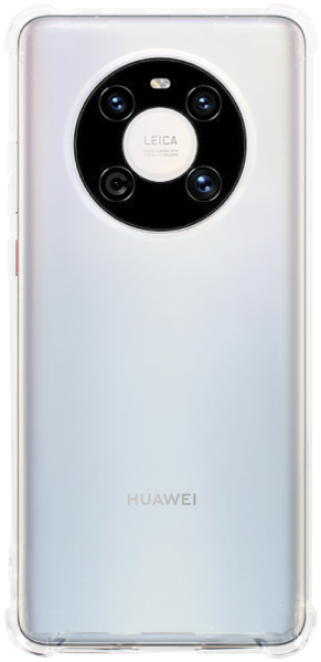 Huawei Mate 40 szilikon tok közepesen ütésálló légpárnás sarok kameravédővel átlátszó