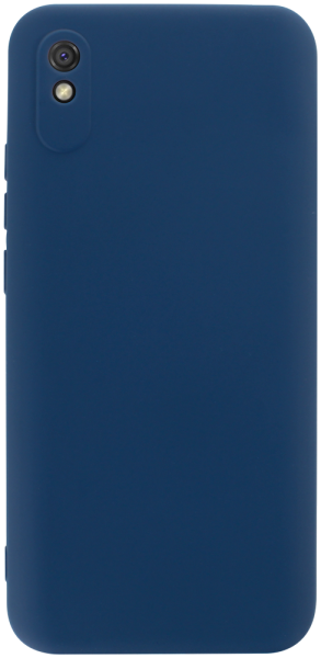 Xiaomi Redmi 9AT szilikon tok kameravédővel matt sötétkék