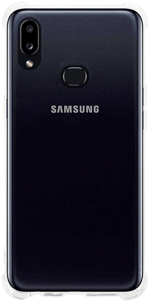 Samsung Galaxy A10s (SM-A107M) szilikon tok közepesen ütésálló légpárnás sarok átlátszó