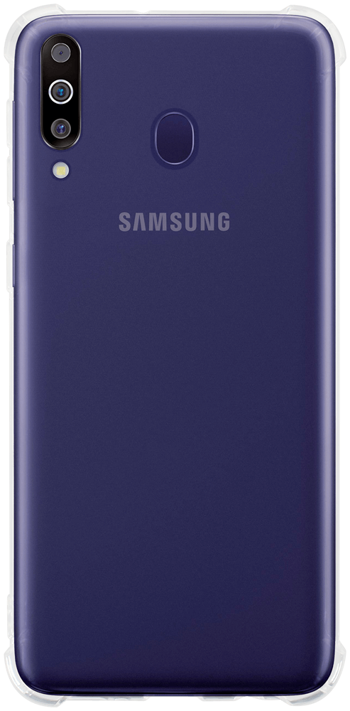 Samsung Galaxy M30 (SM-M305) szilikon tok közepesen ütésálló légpárnás sarok átlátszó