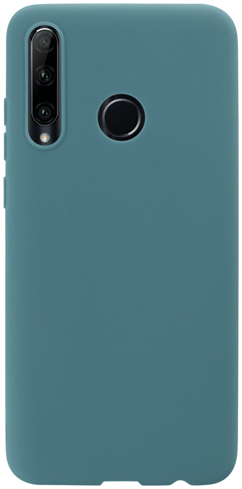 Honor 20e szilikon tok matt kékesszürke