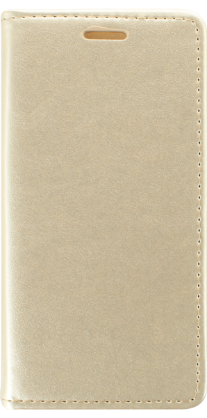 Apple iPhone SE (2020) oldalra nyíló flipes bőrtok asztali tartó funkciós arany