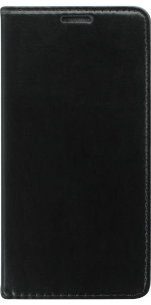 Oppo A1k oldalra nyíló flipes bőrtok asztali tartó funkciós fekete