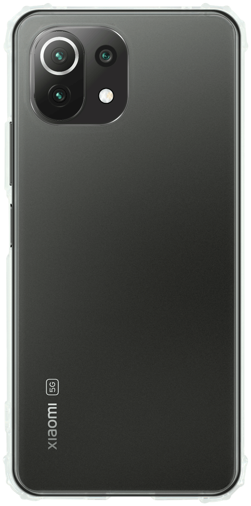 Xiaomi MI 11 Lite szilikon tok közepesen ütésálló légpárnás sarok átlátszó