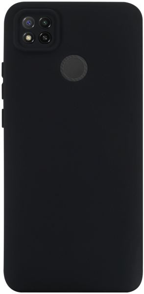 Xiaomi Redmi 10A szilikon tok kameravédővel matt fekete