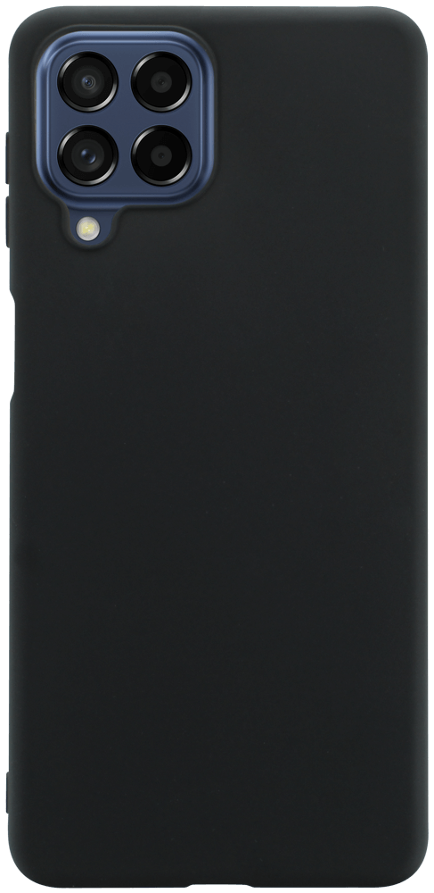 Samsung Galaxy M53 (SM-M536B) szilikon tok matt fekete