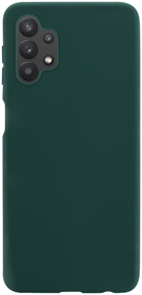 Samsung Galaxy A32 5G (SM-A326) szilikon tok matt sötétzöld