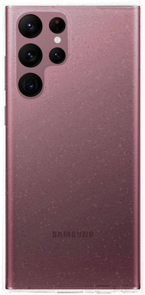 Samsung Galaxy S22 Ultra 5G (SM-S908B) szilikon tok csillogó átlátszó