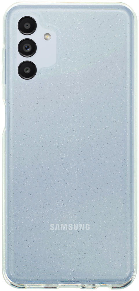 Samsung Galaxy A04s (SM-A047F) szilikon tok csillogó átlátszó