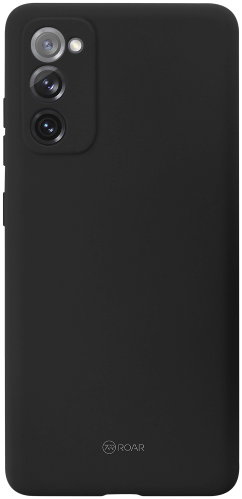 Samsung Galaxy S20 FE szilikon tok gyári ROAR kameravédővel fekete