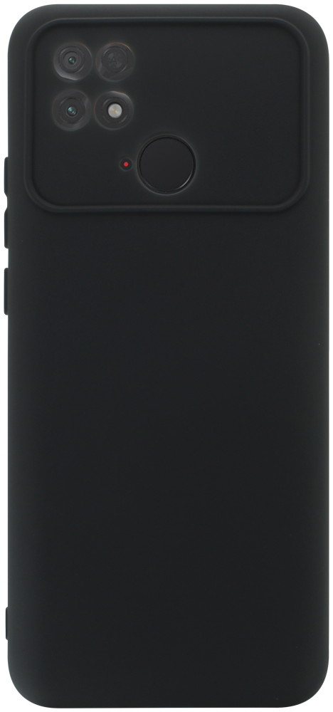 Xiaomi Poco C40 szilikon tok kameravédővel matt fekete