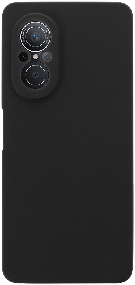 Huawei Nova 9 SE szilikon tok kameravédővel matt fekete