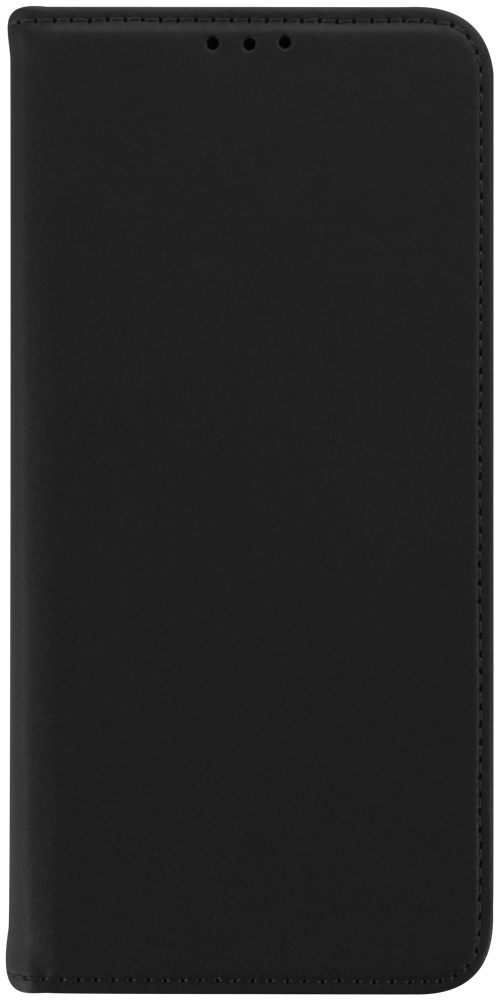 Samsung Galaxy A13 5G (SM-A136) oldalra nyíló flipes bőrtok valódi bőr fekete