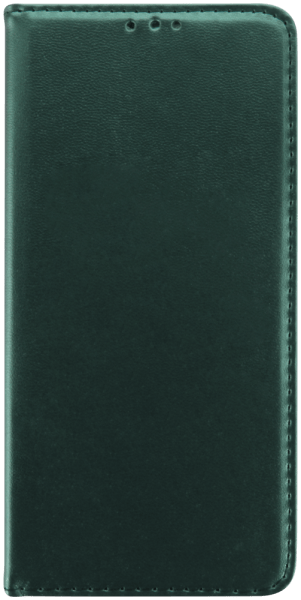 Oppo Reno8 5G oldalra nyíló flipes bőrtok asztali tartó funkciós sötétzöld