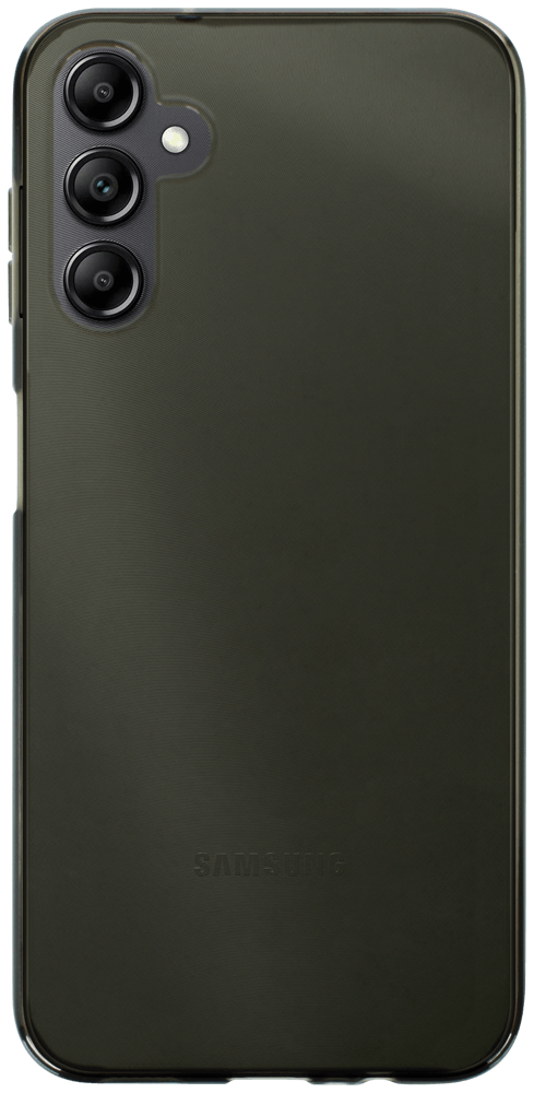 Samsung Galaxy A14 5G (SM-A146P) szilikon tok átlátszó füstszínű