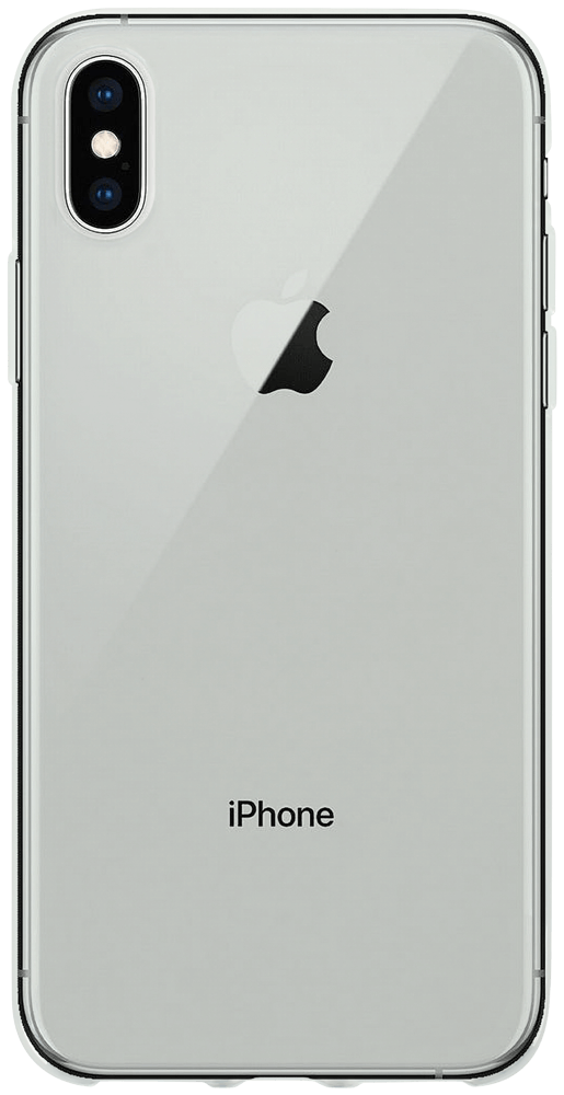Apple iPhone XS szilikon tok átlátszó