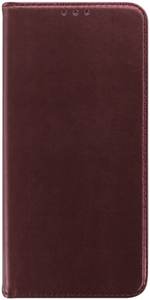 Xiaomi Poco X5 oldalra nyíló flipes bőrtok asztali tartó funkciós bordó